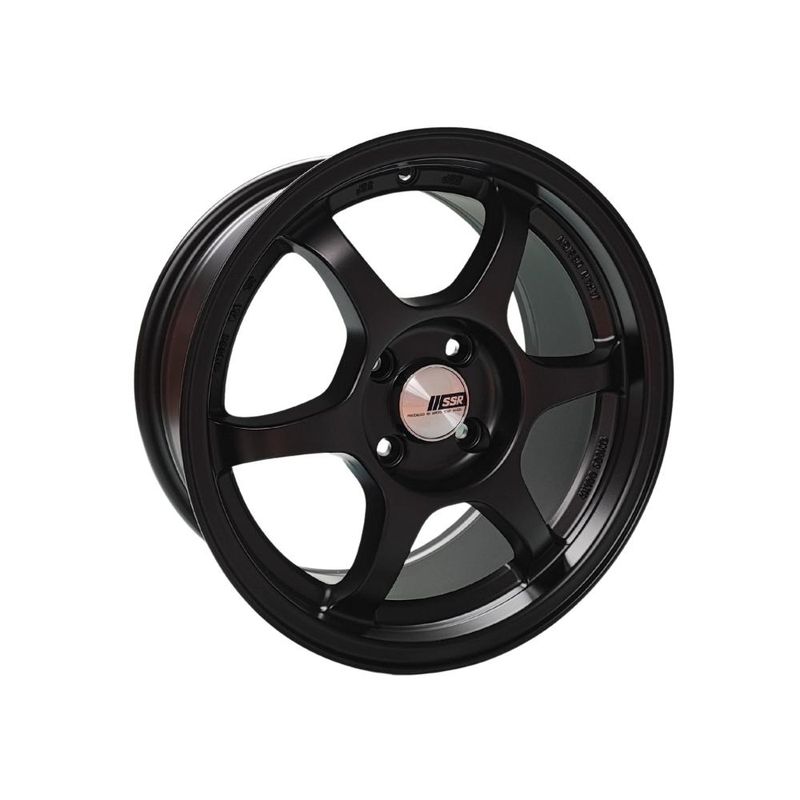 GENERICO - Juego de Llantas 15x7 4x100 Et35 matt black 6084 XB