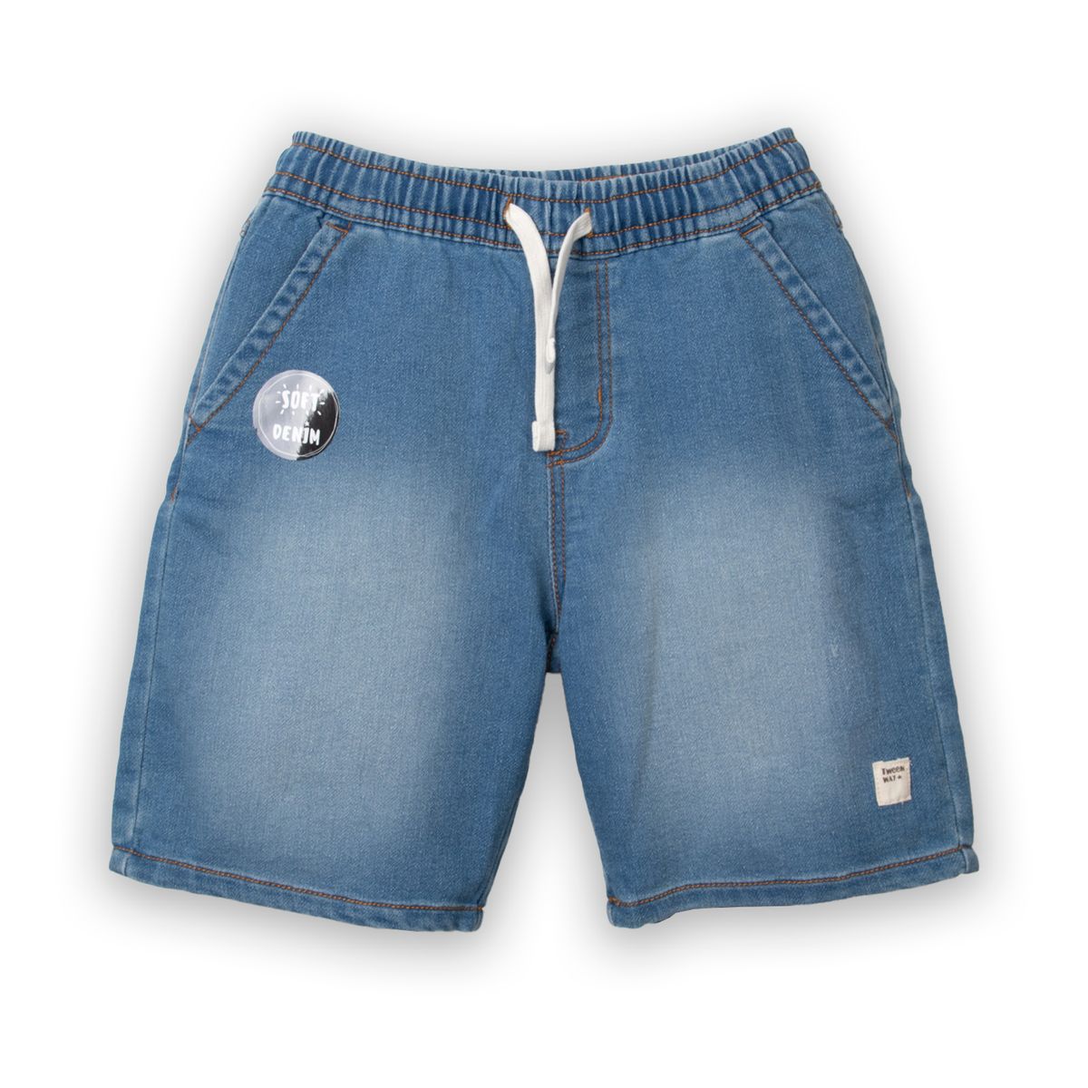 PILLIN - Bermuda Niño Denim Pillin (TVC709-25DEN16)