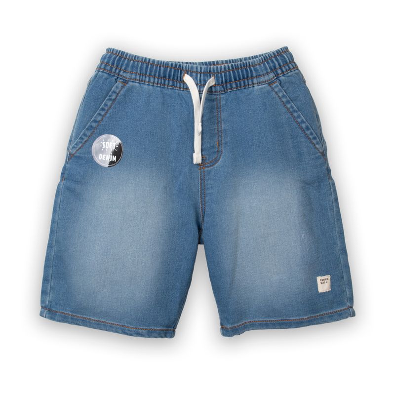 PILLIN - Bermuda Niño Denim Pillin (TVC709-25DEN16)