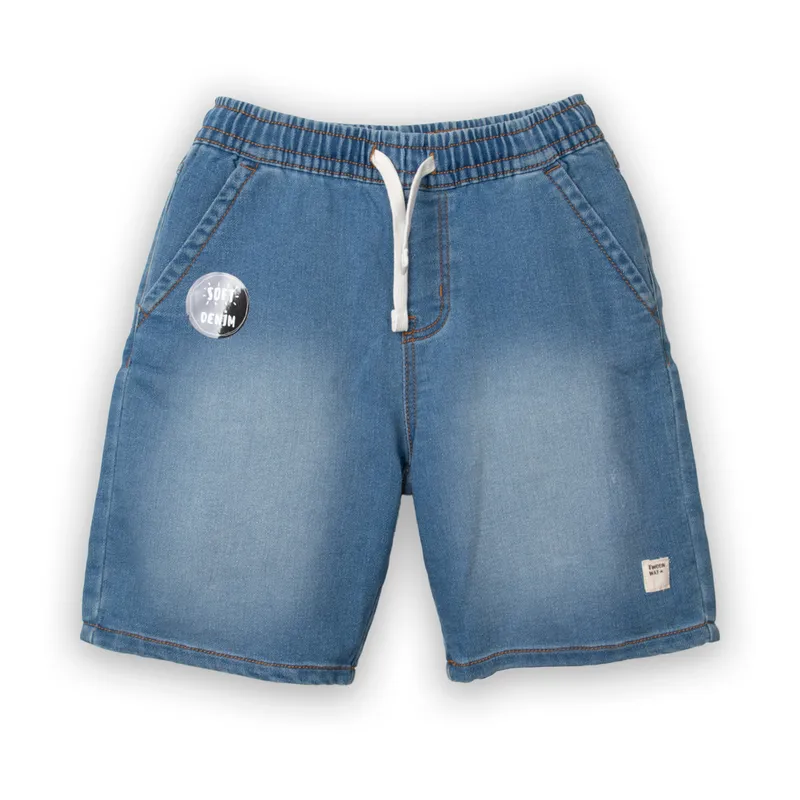 PILLIN - Bermuda Niño Denim Pillin (TVC709-25DEN16)