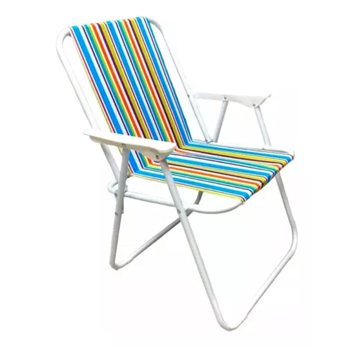 GENERICO - Silla de playa plegable multicolor