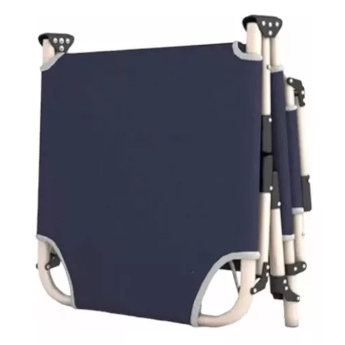 GENERICO - Silla cama plegable y portátil para playa y camping gris