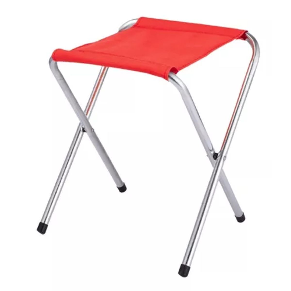GENERICO - Asiento plegable para camping rojo