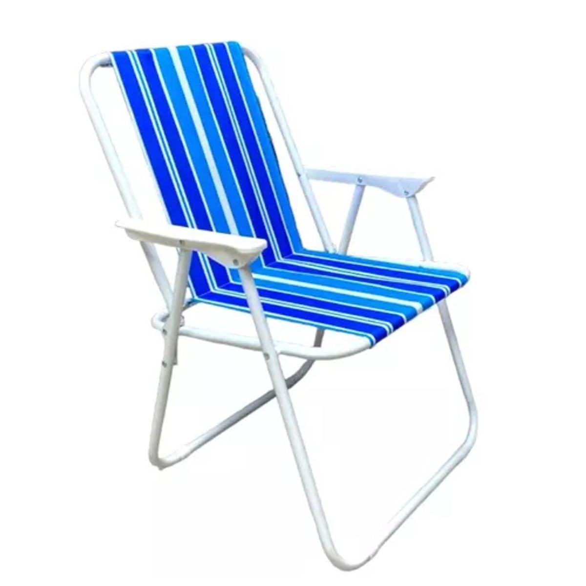 GENERICO - Silla portátil de playa plegable celeste