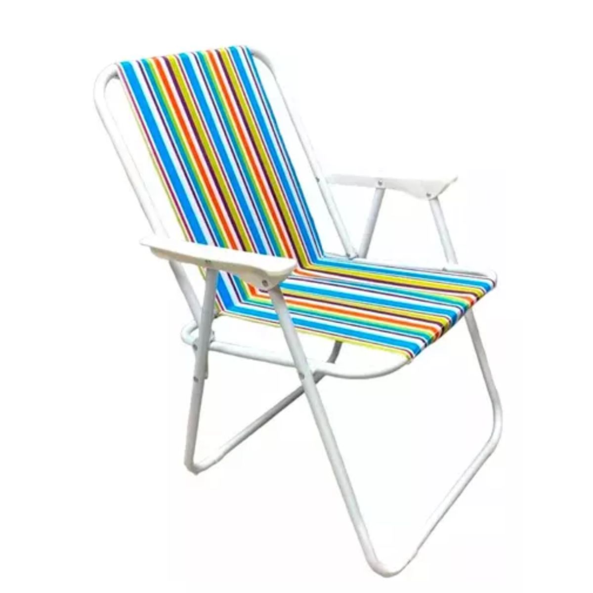 GENERICO - Silla portátil de playa plegable multicolor