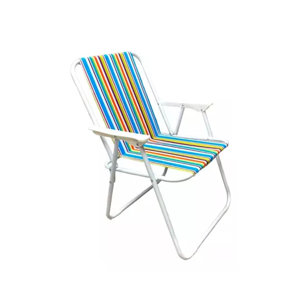GENERICO - Silla portátil de playa plegable multicolor
