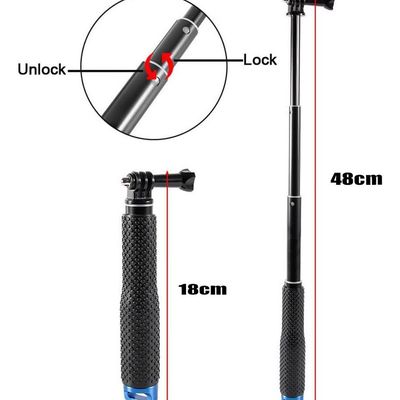 Imagen 2 del producto Baston Sumergible Selfie Stick Extensible Para Gopro