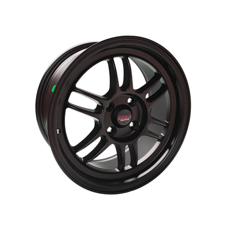 GENERICO - Juego de Llantas 15x7 4x100 Et35 matt black RGW6087 XB