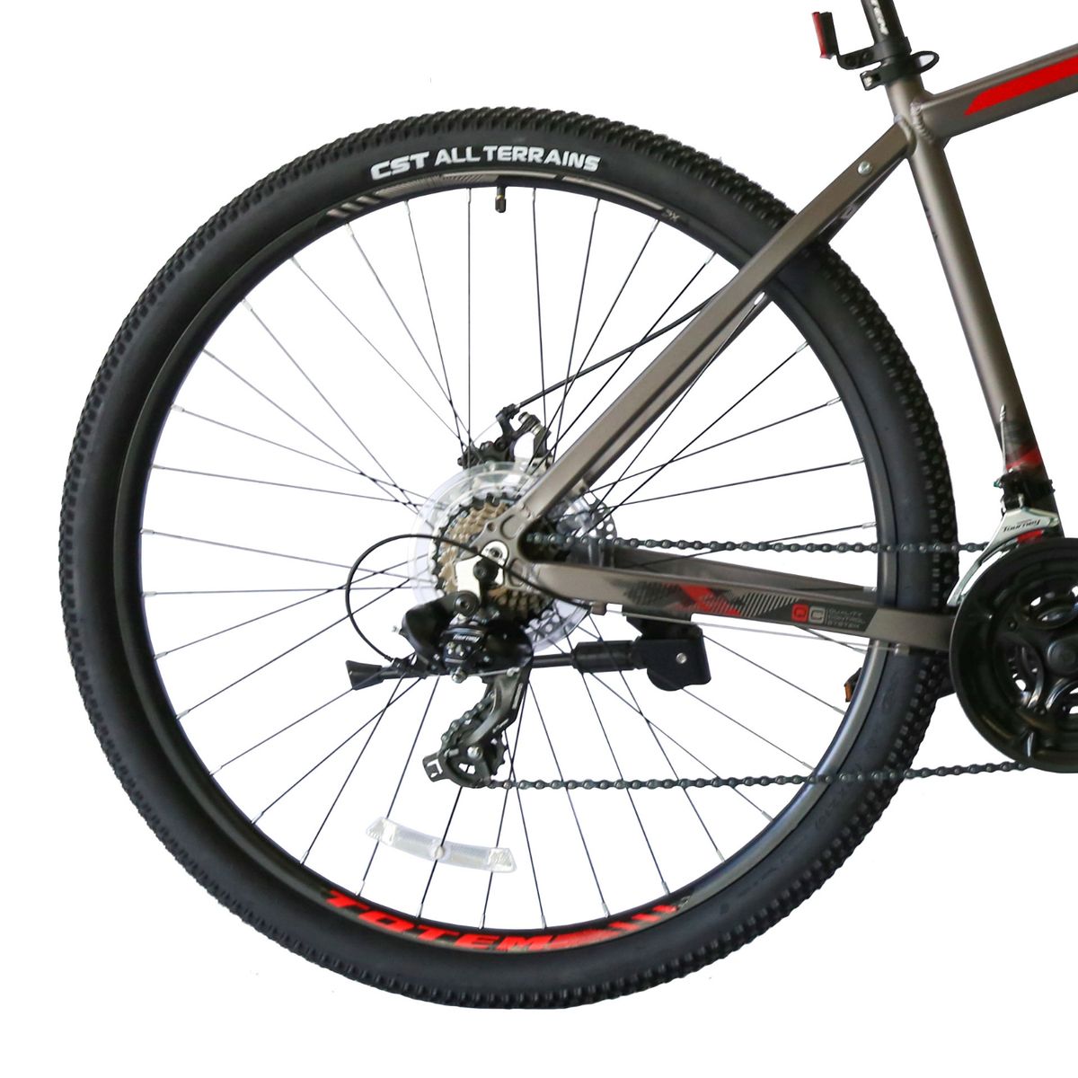 TOTEM - BICICLETA TOTEM MTB ARO 27,5X19 MOD W860 GRIS