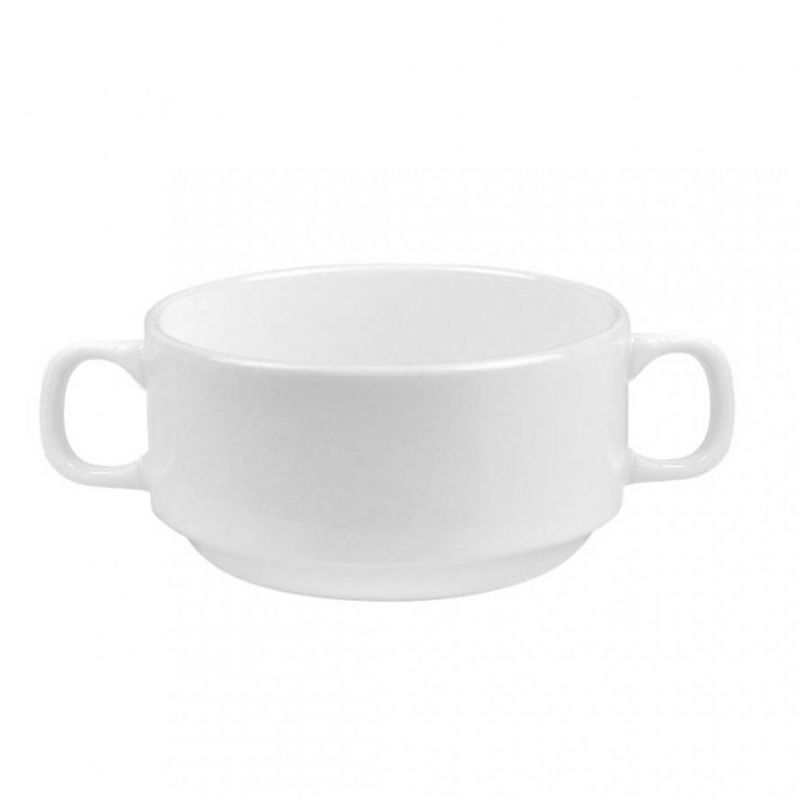 BORMIOLI - Consomera Apilable 320mL Bormioli Rocco De Porcelana Blanca