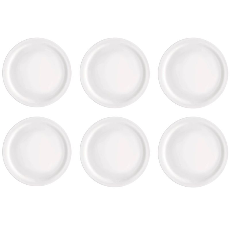 BORMIOLI - Set 6 Plato Llano 23cm Careware Bormioli Rocco De Porcelana