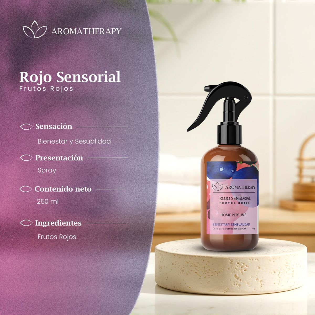 OKAERI - HOME SPRAY AROMATHERAPY 250 mL - Azul