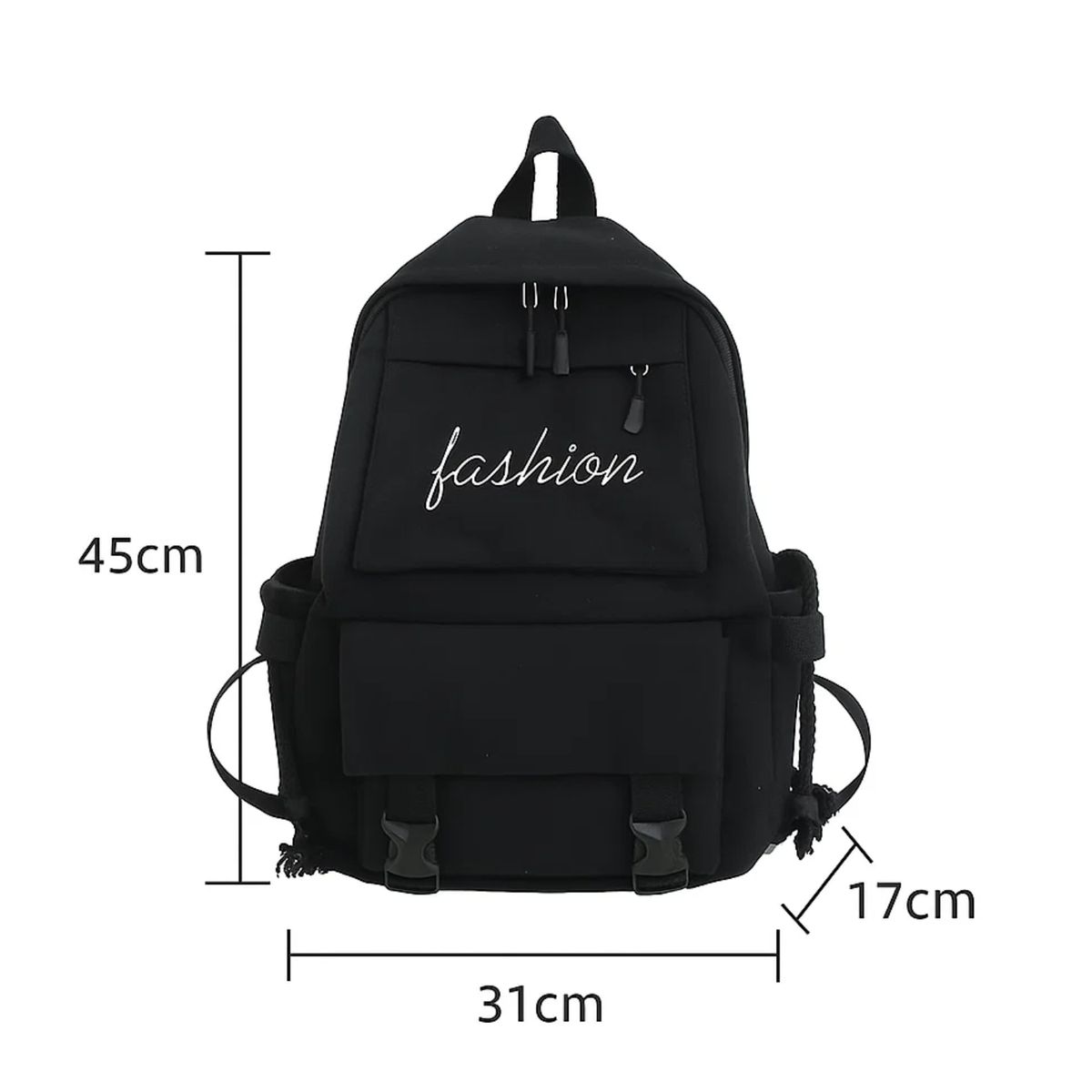 CRUSEC - Bolso Mochila Coreana Casual Juvenil Diario Escolar