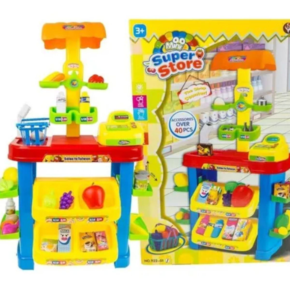 GENERICO - Supermercado Registradora Scanner Balanza 922-01  Jp Ideas