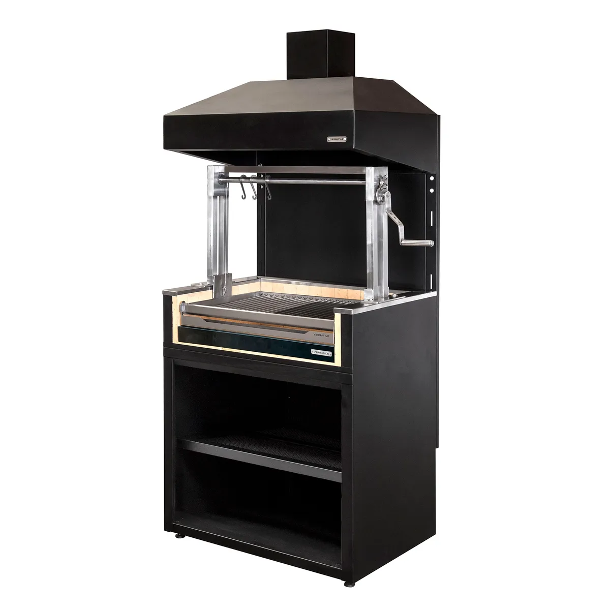 VERSATILE - Parrilla Módulo Carbón  900 + Campana