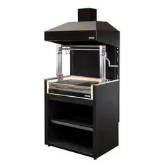VERSATILE - Parrilla Módulo Carbón 900 + Campana