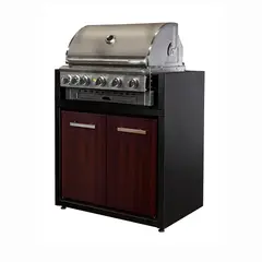 VERSATILE - Parrilla Módulo Gas 1065 Puertas Termolaminado