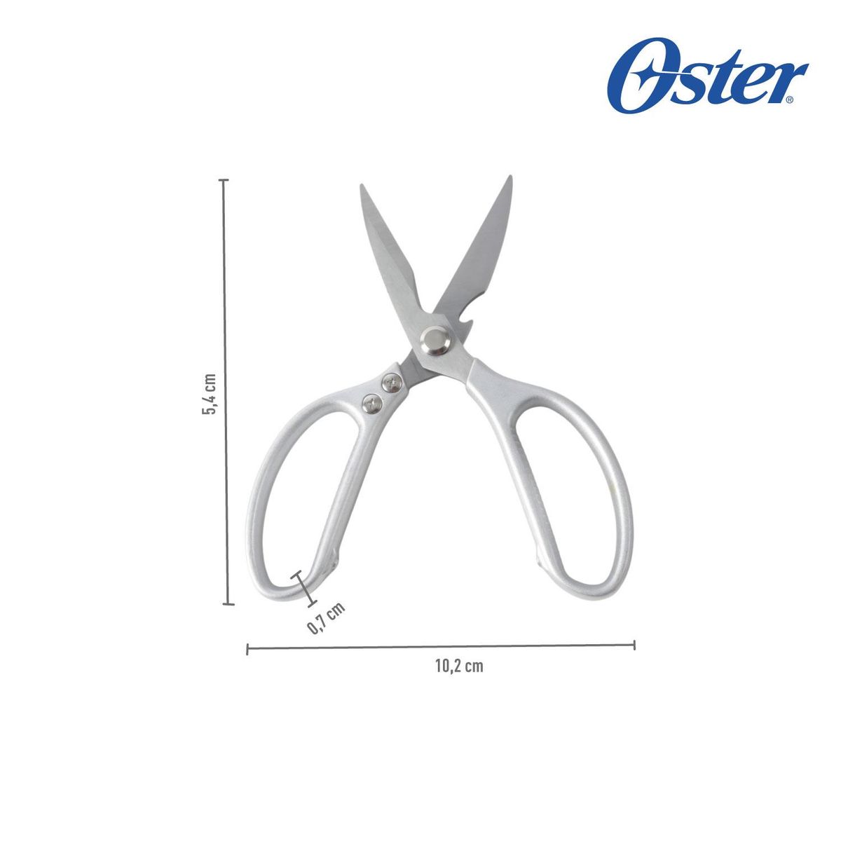 OSTER - Oster Tijera de Cocina Baldwyn Acero Inoxidable 1 pieza