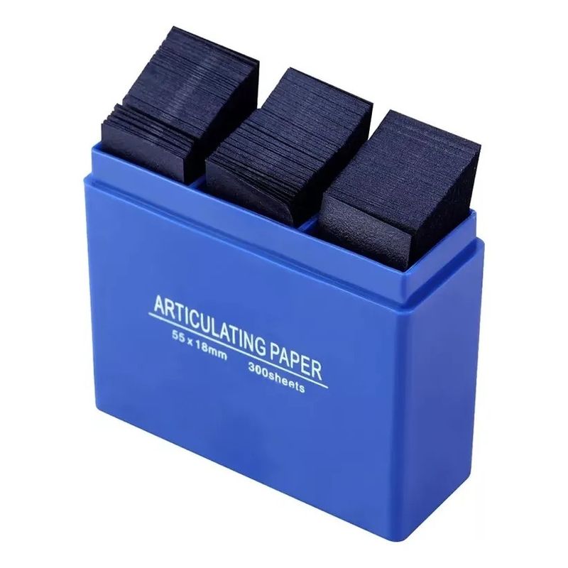 GENERICO - X300 Tiras De Papel Articulado Articular Dental Odontología