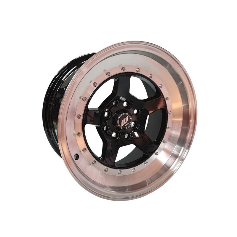 GENERICO - Juego de Llantas 15x8 4x1004x1143 Et0 BM lip H5194
