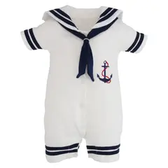 ENCANTO - Enteritos Bebé Cortos Marineros 100% Algodón Exclusivos Chile