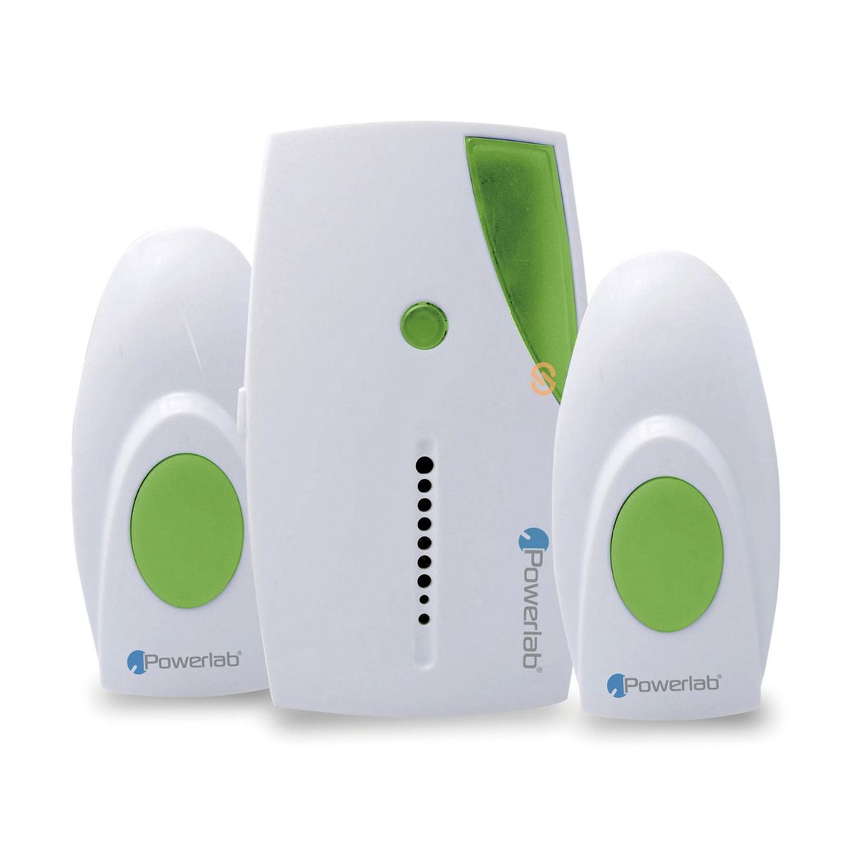 POWERLAB - Timbre Inalámbrico Doble Dual Door Bell Pack - Shopyclick