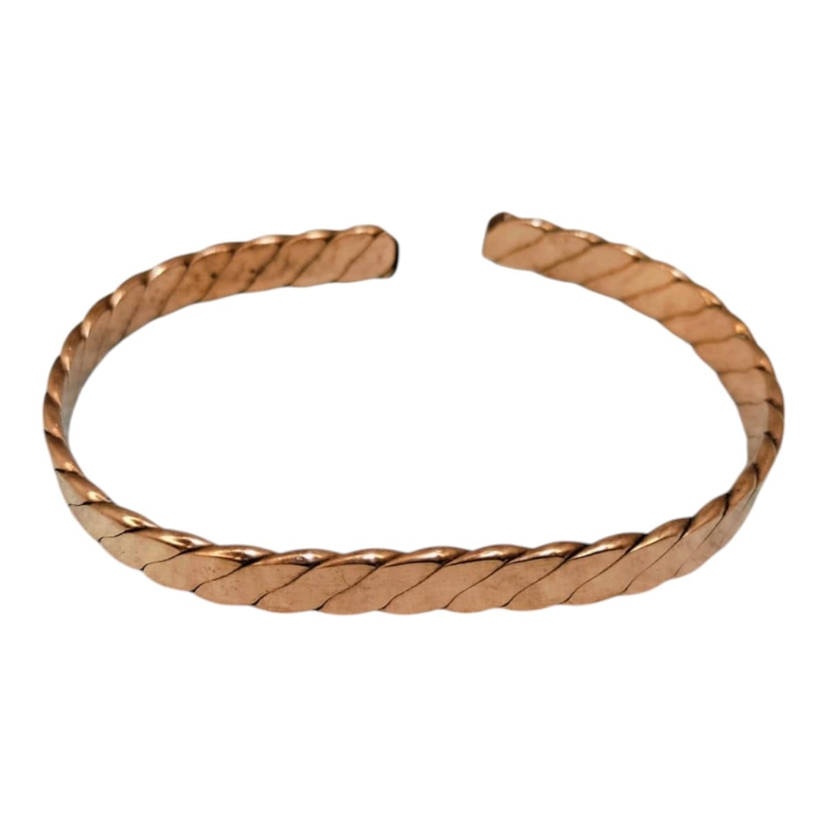 GENERICO - Pulsera Brazalete Cobre Artesanal Terapia Artritis + Bolsa