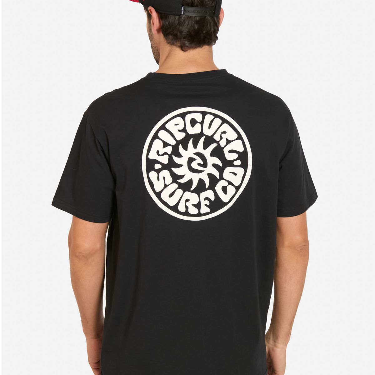 RIP CURL - Polera MC Pacific Rinse Negro Hombre Rip Curl - Negro