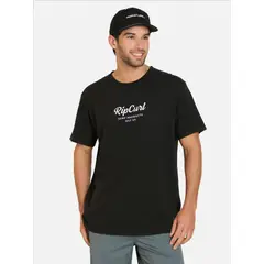 RIP CURL - Polera MC Easy Negro Hombre
