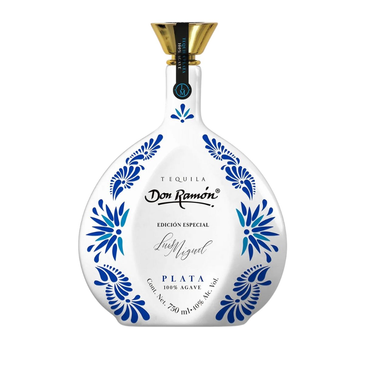 DON RAMON - Tequila Don Ramón Plata Colección Cerámica Edición Especial