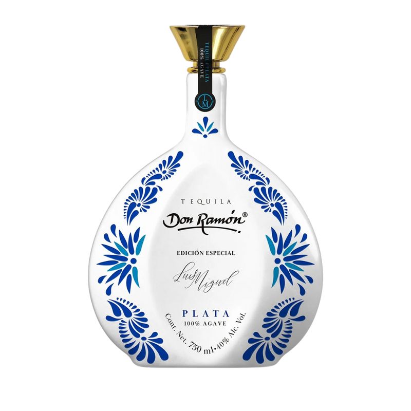 DON RAMON - Tequila Don Ramón Plata Colección Cerámica Edición Especial