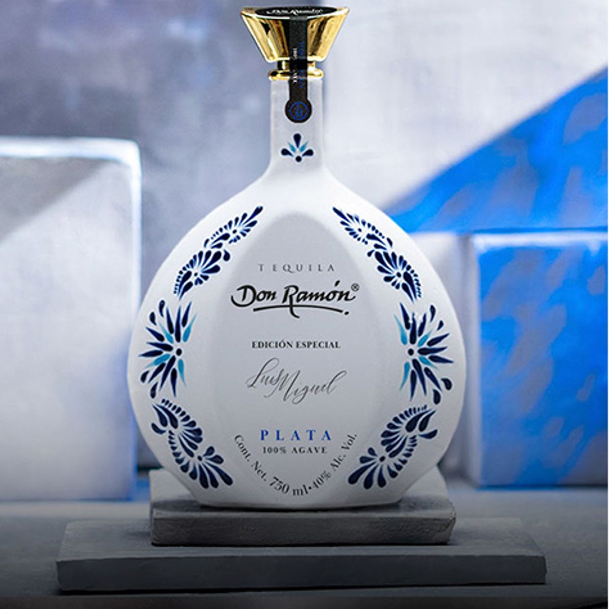 DON RAMON - Tequila Don Ramón Plata Colección Cerámica Edición Especial