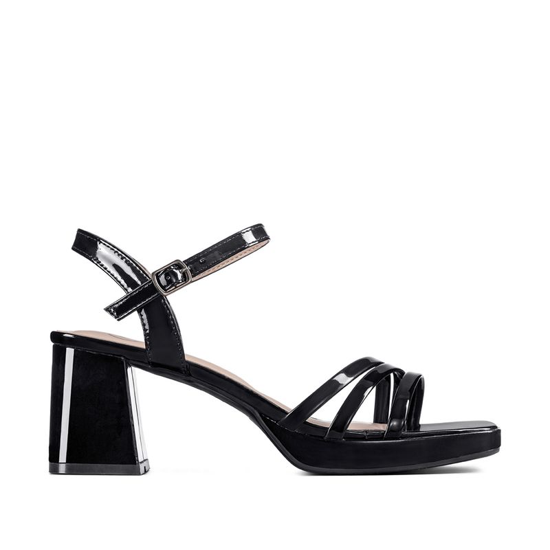 WEIDE - SandaliaTaco Grueso Simil Charol Mujer Weide YOU531