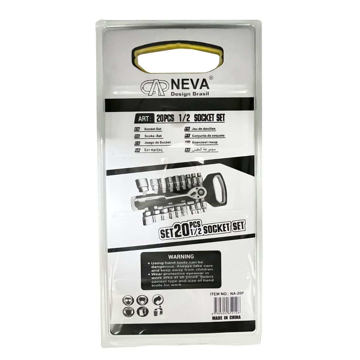 GENERICO - Juego de Dados de 20 Piezas Neva