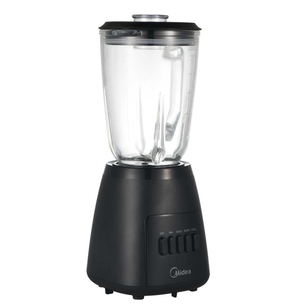 MIDEA - Licuadora de acero inoxidable negro 15lt MJ-BL6003BK Midea