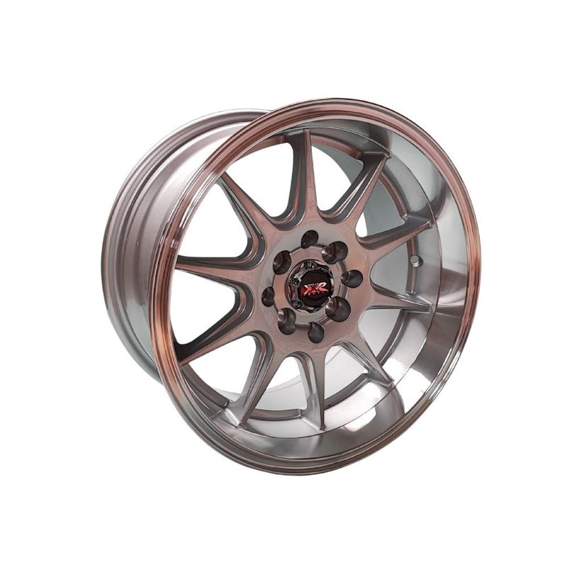 GENERICO - Juego de Llantas 15x8 4x1004x1143 Et10 silver+lp RGW6611