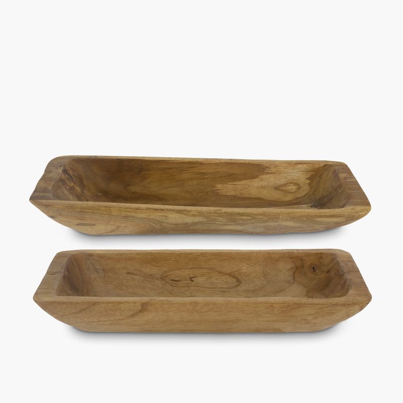 FORM DESIGN - Set Bandejas Guara Teca Natural Form
