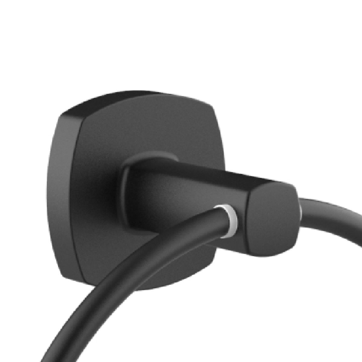 DUSCHY - CARIN TOALLERO ANILLA MATTE BLACK
