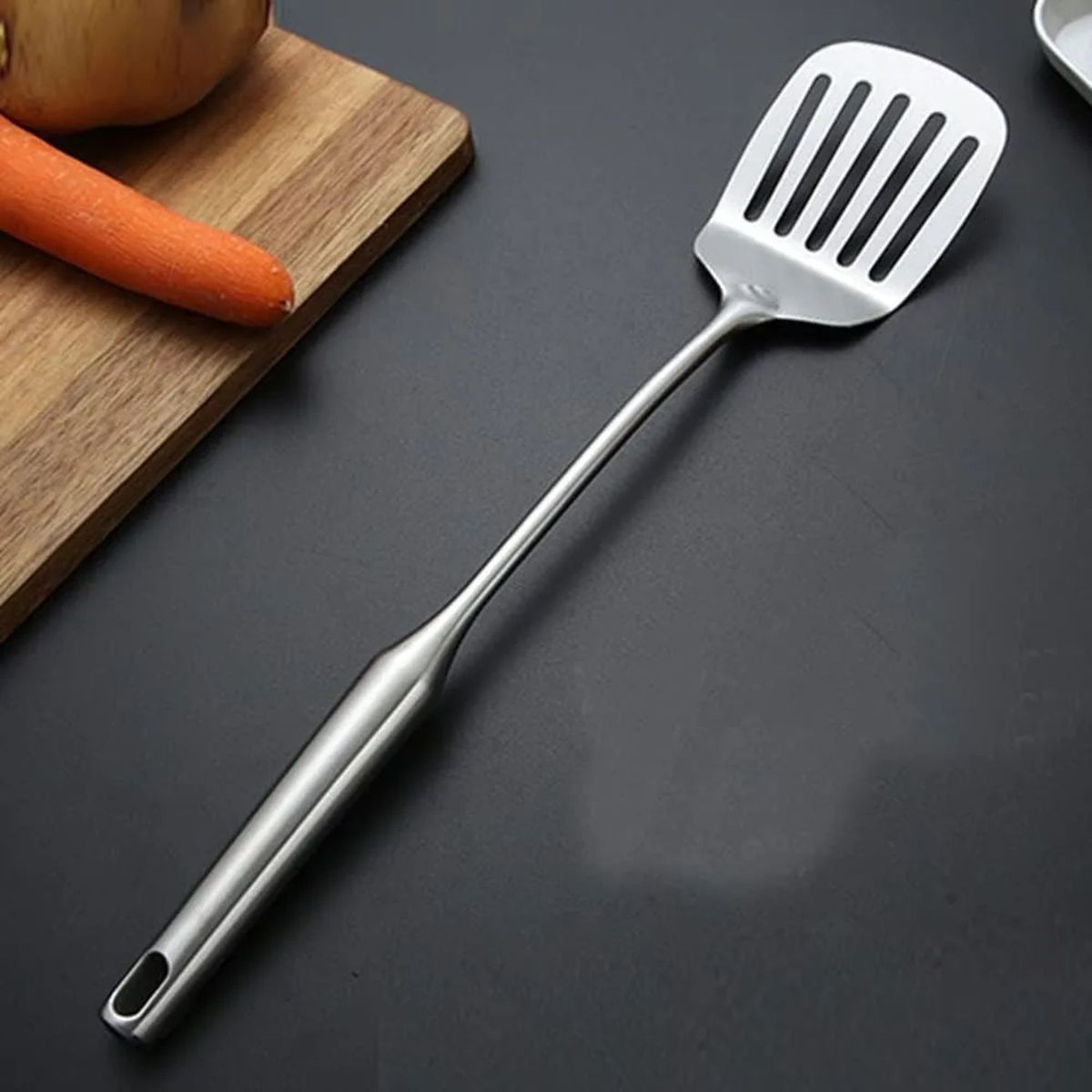 WENS - Espatula Ranurada De Cocina Wens 39cm Acero Inoxidable