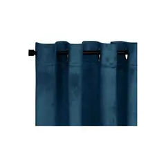 ILLUSIONS - Set Cortina Velvet Azul 140X220