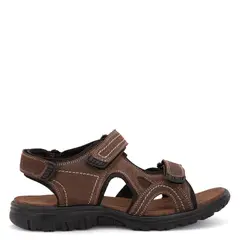 GUANTE - Sandalia semi abierta - Herdif - - Cafe