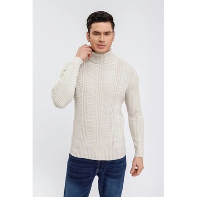 Imagen 2 del producto Sweater Lana Hombre Cuello Subido Beatle, Excelente Calidad 118