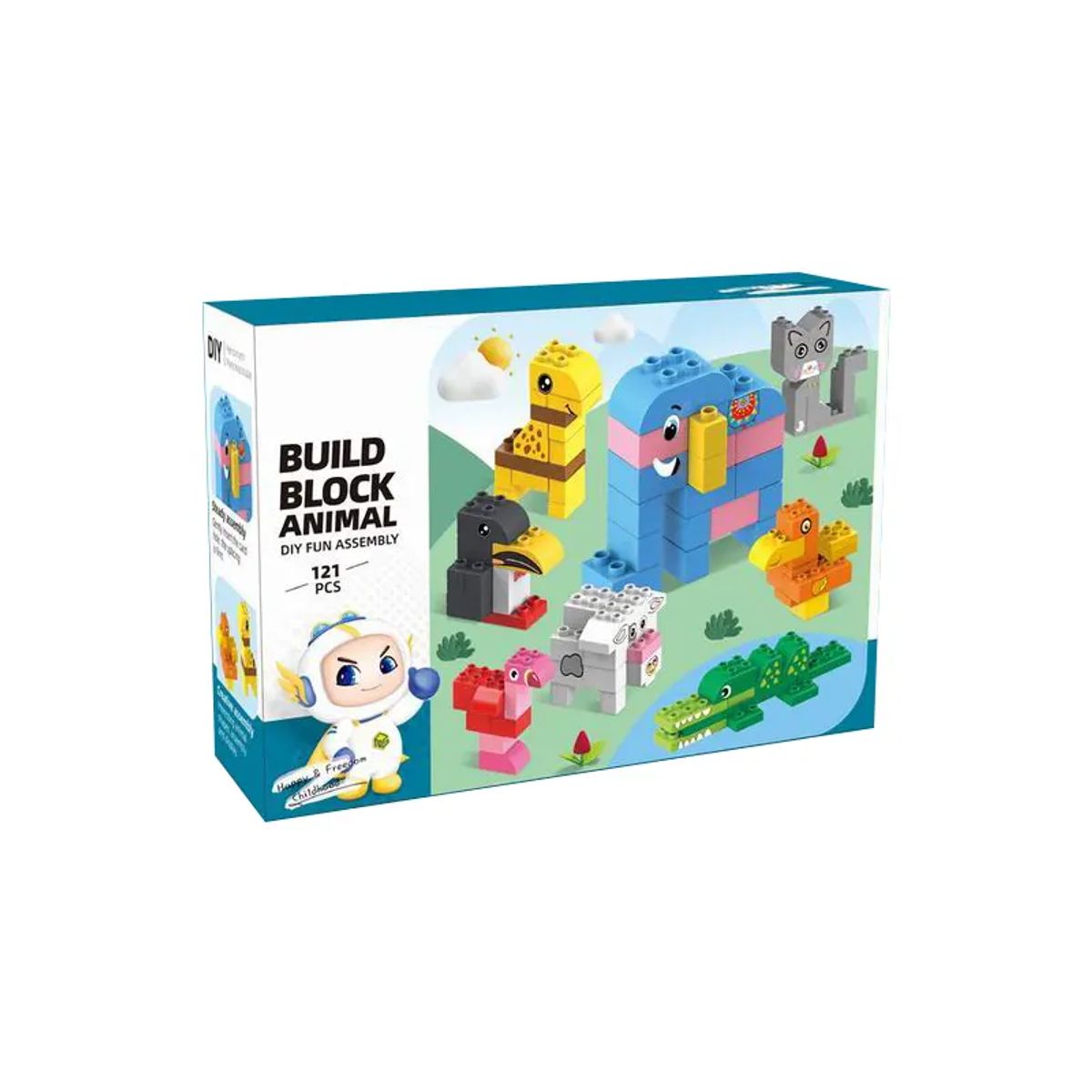 GENERICO - Bloques De Construcción Figuras Animales