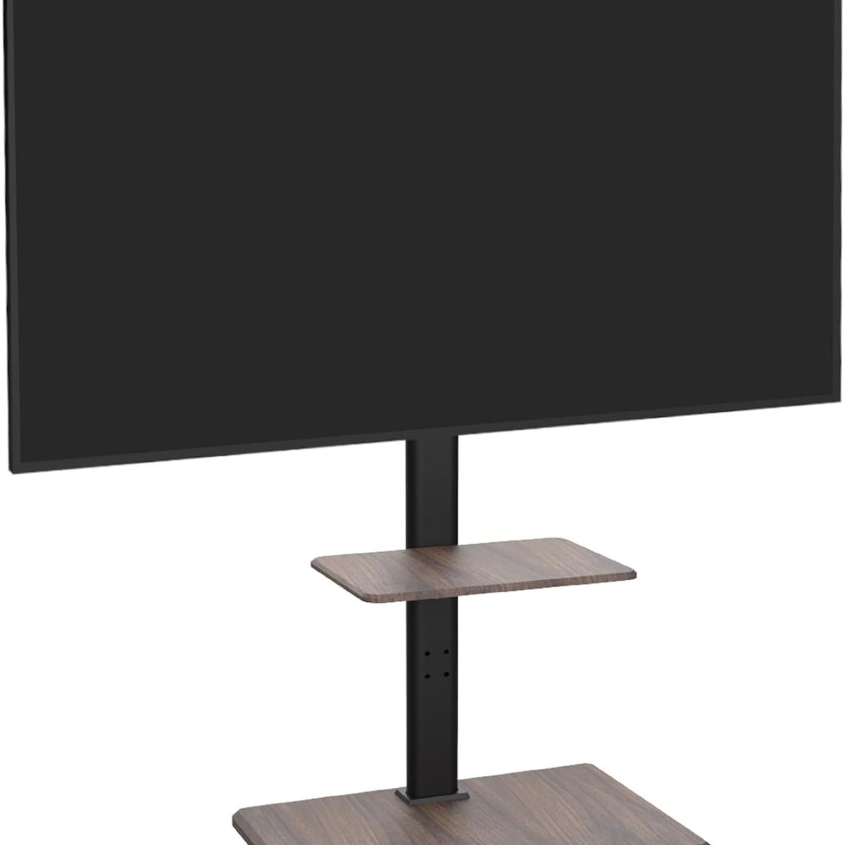 HAZ TU CLICK - Soporte Tv Rack Movil Con Ruedas 32 A70 Base Pedestal Negro