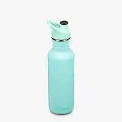 KLEAN KANTEEN - Clásica Botella Deportiva de 800 ML con Tapa Sport