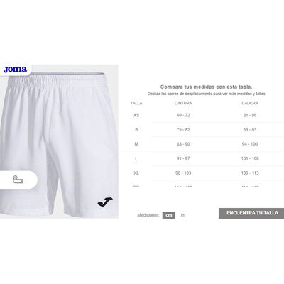 Imagen 2 del producto Short Pádel - Tenis Master Blanco