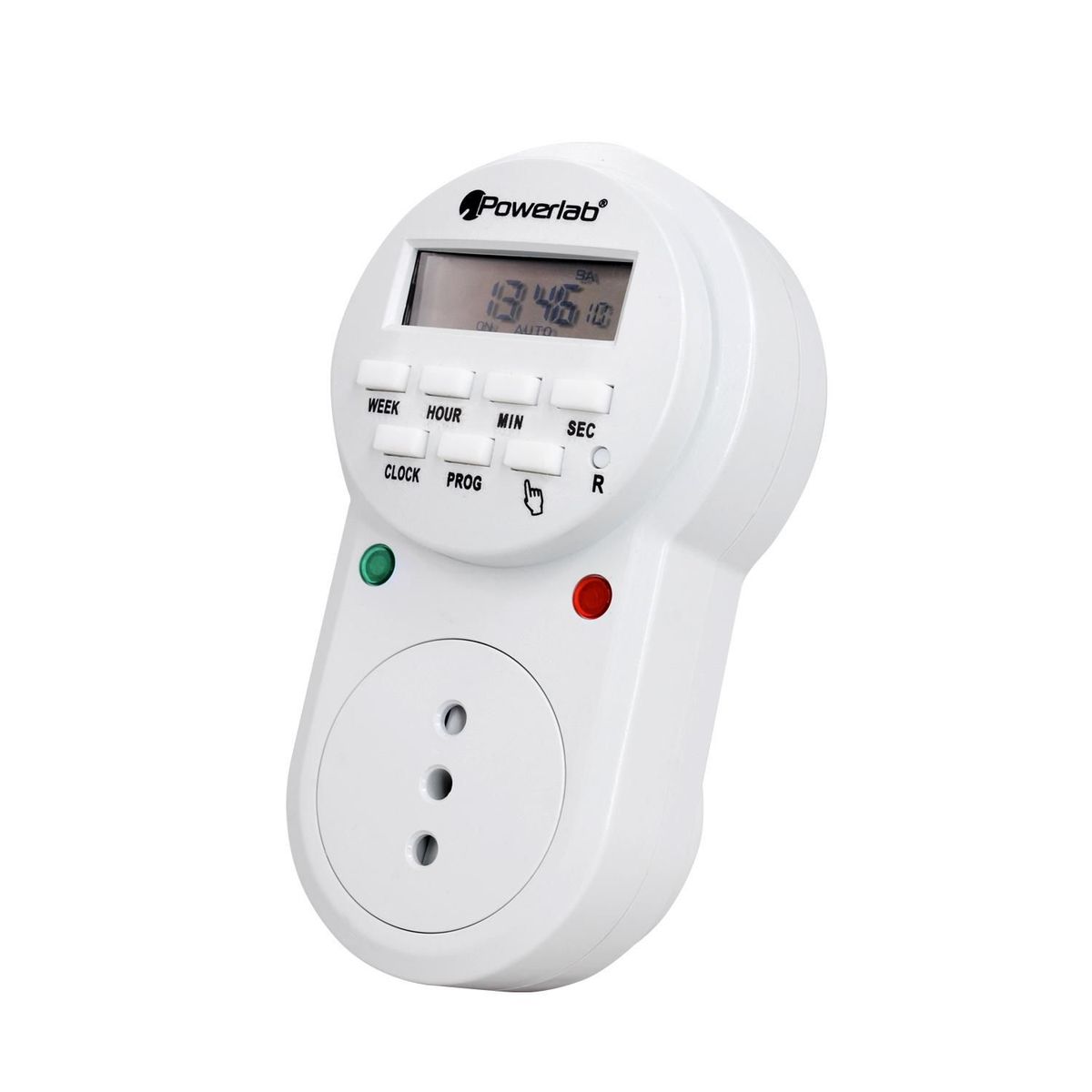 POWERLAB - Timer Temporizador Digital 247 2000w - Shopyclick