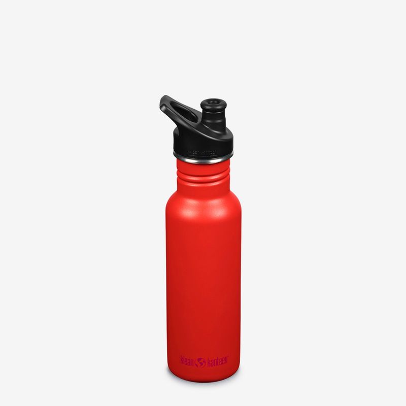 KLEAN KANTEEN - Clásica Botella Deportiva de 532 ML con Tapa Sport