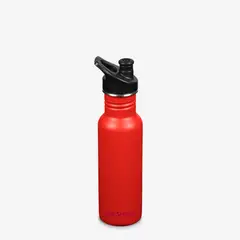KLEAN KANTEEN - Clásica Botella Deportiva de 532 ML con Tapa Sport
