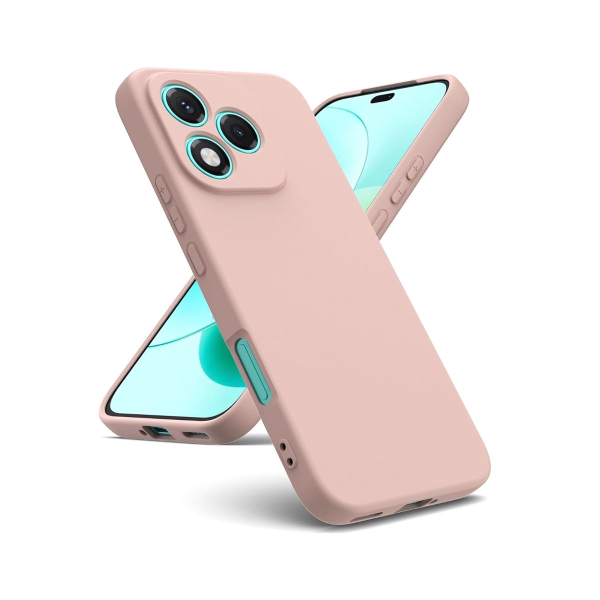 JOIGO - Carcasa Funda Para Honor 400 Lite Goma Rosado